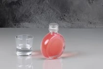 Γυάλινο μπουκάλι 50 ml (PP24) σε στρογγυλό σχήμα - 6 τμχ Γυάλινο μπουκάλι 50 ml (PP24) σε στρογγυλό σχήμα - 6 τμχ