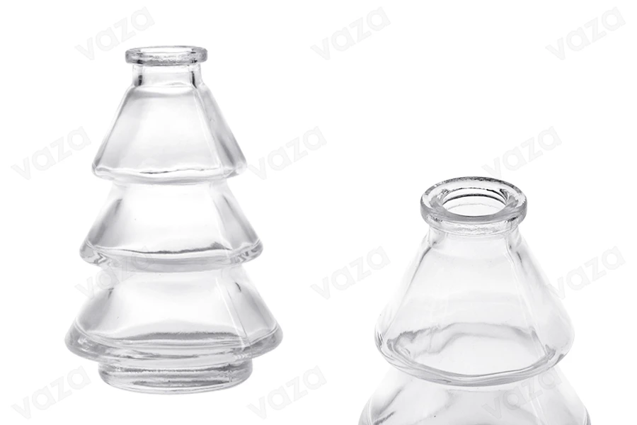 Γυάλινο μπουκάλι 100 ml σε σχήμα δέντρου-εικόνα_προϊοντική