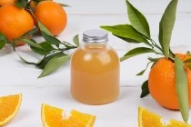 Μπουκάλι γυάλινο 300 ml διάφανο με καπάκι αλουμινίου - 6 τμχ