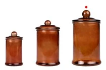 Barattolo in vetro caramello da 750 ml con coperchio in vetro con chiusura ermetica Barattolo in vetro caramello da 750 ml con coperchio in vetro con chiusura ermetica