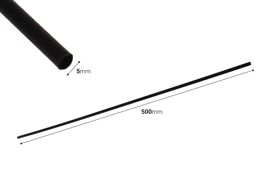 Stick Fiber 5x500 mm (soft) για αρωματικά χώρου (diffusers) σε ποικιλία χρωμάτων - 6 τμχ Stick Fiber 5x500 mm (soft) για αρωματικά χώρου (diffusers) σε ποικιλία χρωμάτων - 6 τμχ