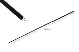 Fibre reed 5x600 mm (soft) for reed diffusers, available in different colors - 6 pcs-2