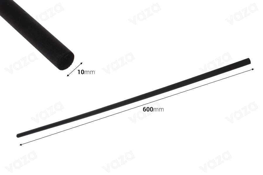 Faserrohr 10x600 mm (weich) für Rohrdiffusoren, in verschiedenen Farben erhältlich - 1 Stk-bildabmessungen