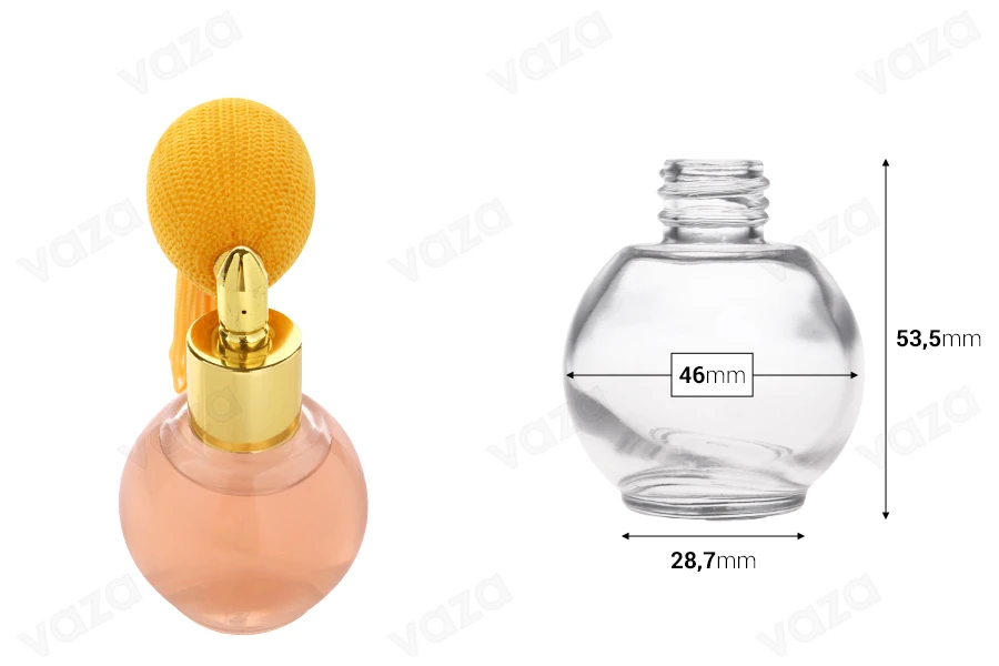 Μπουκάλι γυάλινο 30 ml (18/415) σε σχήμα μπάλας Μπουκάλι γυάλινο 30 ml (18/415) σε σχήμα μπάλας-εικόνα_διαστάσεις