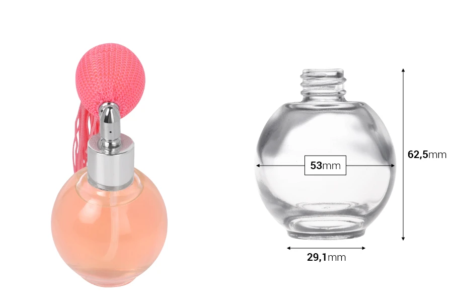 Flacone tondo da 50 ml (18/415) Flacone tondo da 50 ml (18/415)