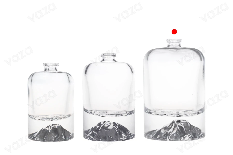 100 ml Luxus-Parfümflakon mit 15 mm Bördel-Sicherheitsverschluss (Crimp)-bildgruppe