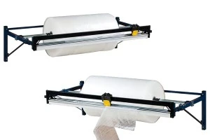 Wall-mounted metal cutting stand for bubble wrap-1
