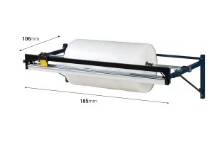 Wall-mounted metal cutting stand for bubble wrap-2