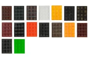 Couleurs pour bougies sous forme solide (cubes) - 5 g.