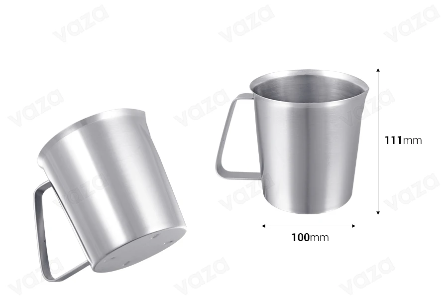 Σκεύος ανοξείδωτο (inox) 700 ml με διαβάθμιση και χερούλι Σκεύος ανοξείδωτο (inox) 700 ml με διαβάθμιση και χερούλι-εικόνα_διαστάσεις