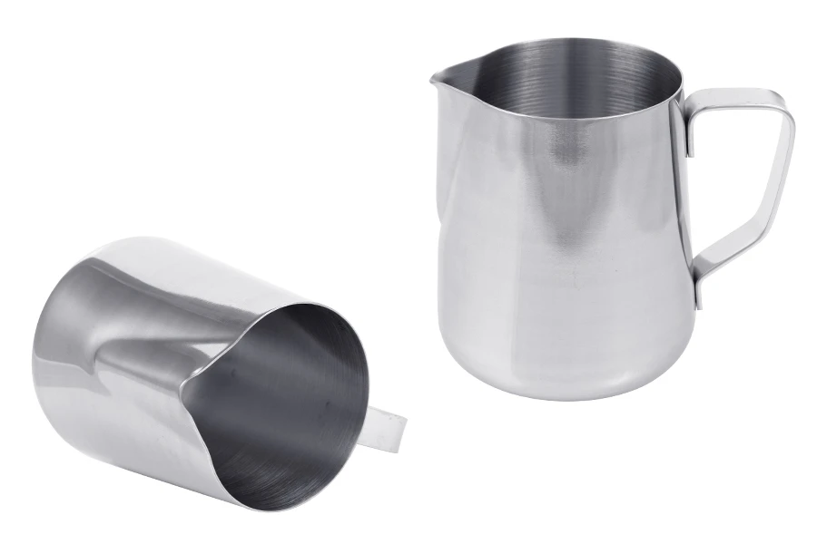 Σκεύος ανοξείδωτο (inox) 350 ml με διαβάθμιση και χερούλι Σκεύος ανοξείδωτο (inox) 350 ml με διαβάθμιση και χερούλι