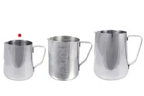 Σκεύος ανοξείδωτο (inox) 350 ml με διαβάθμιση και χερούλι Σκεύος ανοξείδωτο (inox) 350 ml με διαβάθμιση και χερούλι
