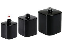 Γυάλινη φιάλη αρωμάτων πολυτελείας (15/400) 30 ml σε μαύρο ή λευκό χρώμα