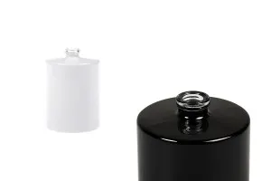 50 ml runde Parfümflasche mit Crimp-Sicherheitsverschluss. 15 mm-1