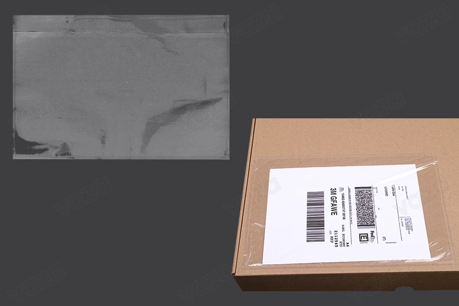 Αυτοκόλλητες θήκες συνοδευτικών εγγράφων courier (packing list) 270x180 mm - 100 τμχ-εικόνα_σύνθεση