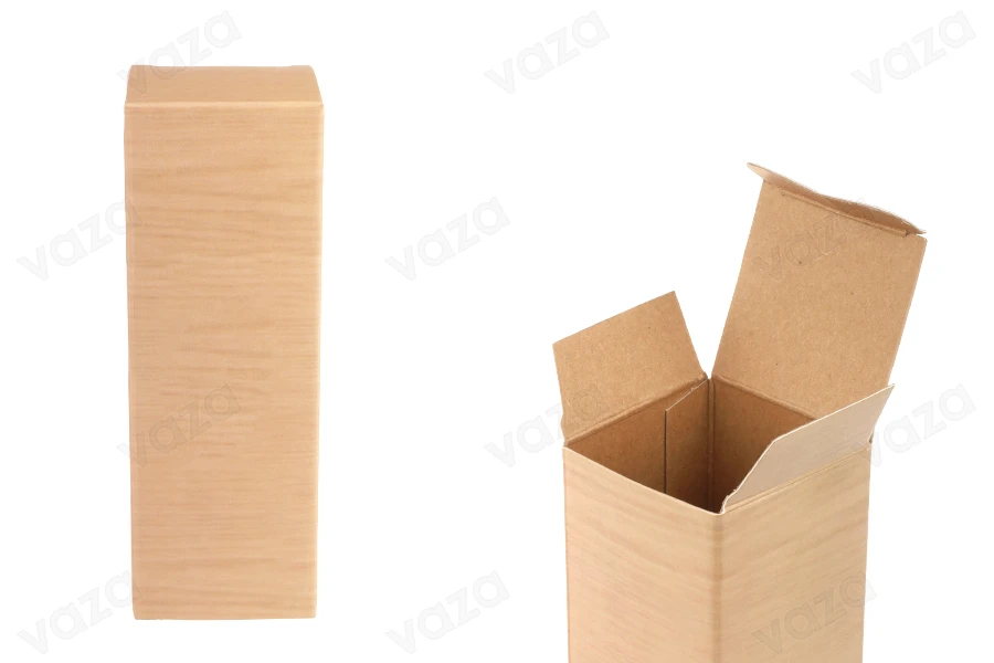 Scatolina di carta con stampa effetto legno – 49x49x141 – 50 pz Scatolina di carta con stampa effetto legno – 49x49x141 – 50 pz-immagine_prodotto