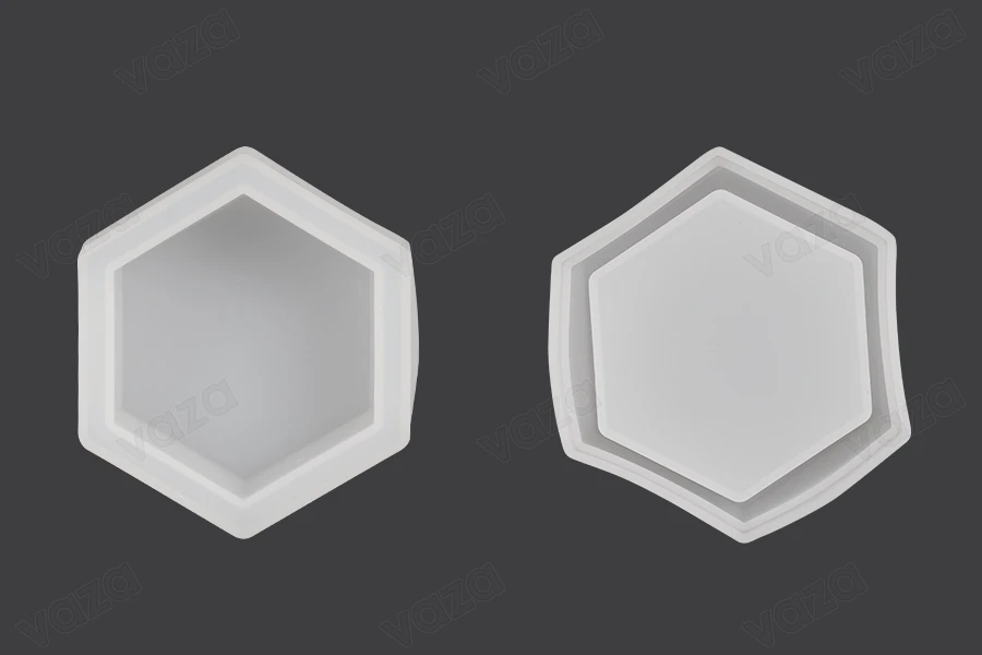 Silicone mold in square shape for epoxy-resin-produktbild