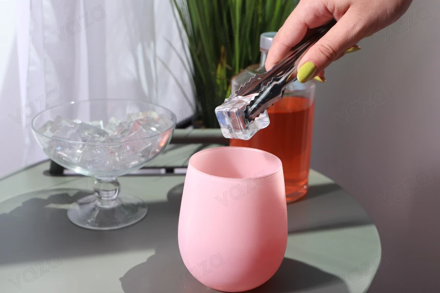 Glass jar 350ml (without cap) in different colors Glass jar 350ml (without cap) in different colors-bildgruppe