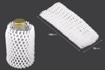 Αφρώδες ελαστικό προστατευτικό κάλυμμα 140x70 mm (διχτάκι) για φιάλες - 290 τμχ Αφρώδες ελαστικό προστατευτικό κάλυμμα 140x70 mm (διχτάκι) για φιάλες - 290 τμχ