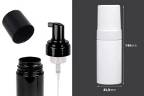 PET-Kunststoffflasche 100 ml mit Schaumpumpe - 12 Stk PET-Kunststoffflasche 100 ml mit Schaumpumpe - 12 Stk