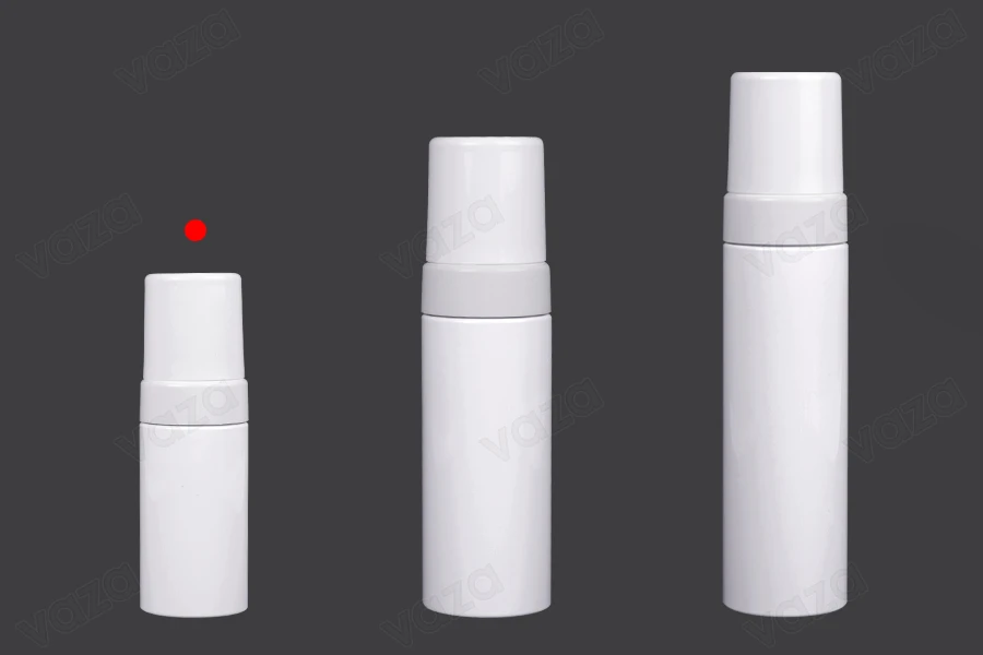Μπουκάλι πλαστικό PET 100 ml με αντλία αφρού - 12 τμχ-εικόνα_σύνθεση