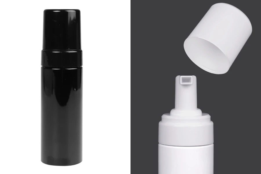 Μπουκάλι πλαστικό PET 150 ml με αντλία αφρού - 12 τμχ Μπουκάλι πλαστικό PET 150 ml με αντλία αφρού - 12 τμχ