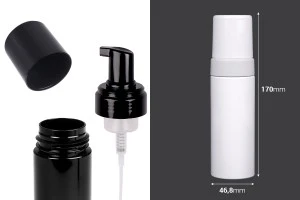 Bouteille en plastique PET 150 ml avec pompe à mousse - 12 pcs-2