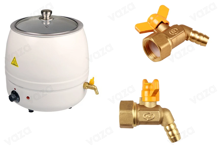 Spare metal faucet for wax melting - liquefying machine 1163-1 Spare metal faucet for wax melting - liquefying machine 1163-1-image_dimensions