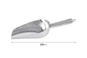 Edelstahlschaufel – 22,5cm lang-2
