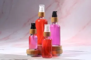 PP18 Spray mit Bambusbeschichtung, Kunststoffinnenseite und transparentem Deckel-3