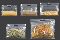 Σακουλάκια τύπου Doy Pack 255x40x190 mm διάφανα με κλείσιμο zip και δυνατότητα σφράγισης με θερμοκόλληση - 50 τμχ Σακουλάκια τύπου Doy Pack 255x40x190 mm διάφανα με κλείσιμο zip και δυνατότητα σφράγισης με θερμοκόλληση - 50 τμχ