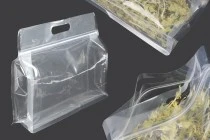 Σακουλάκια τύπου Doy Pack 295x40x230 mm διάφανα με κλείσιμο zip και δυνατότητα σφράγισης με θερμοκόλληση - 50 τμχ Σακουλάκια τύπου Doy Pack 295x40x230 mm διάφανα με κλείσιμο zip και δυνατότητα σφράγισης με θερμοκόλληση - 50 τμχ