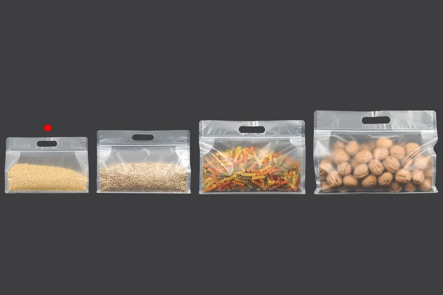 Σακουλάκια τύπου Doy Pack 240x40x170 mm ημιδιάφανα με κλείσιμο zip και δυνατότητα σφράγισης με θερμοκόλληση - 50 τμχ Σακουλάκια τύπου Doy Pack 240x40x170 mm ημιδιάφανα με κλείσιμο zip και δυνατότητα σφράγισης με θερμοκόλληση - 50 τμχ