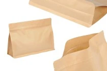 Σακουλάκια κραφτ τύπου Doy Pack 240x40x170 mm με κλείσιμο zip και δυνατότητα σφράγισης με θερμοκόλληση - 50 τμχ Σακουλάκια κραφτ τύπου Doy Pack 240x40x170 mm με κλείσιμο zip και δυνατότητα σφράγισης με θερμοκόλληση - 50 τμχ