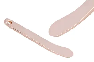 Metallspachtel für Creme 58 mm in Roségold - 6 Stk
