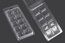 Θήκη πλαστική (PET) 10 θέσεων για τετράγωνα wax melts - 20 τμχ Θήκη πλαστική (PET) 10 θέσεων για τετράγωνα wax melts - 20 τμχ
