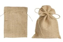 Busta in tela 130x180 mm colore naturale - 25 pz Busta in tela 130x180 mm colore naturale - 25 pz