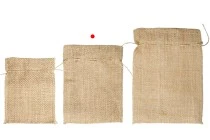 Busta in tela 130x180 mm colore naturale - 25 pz Busta in tela 130x180 mm colore naturale - 25 pz