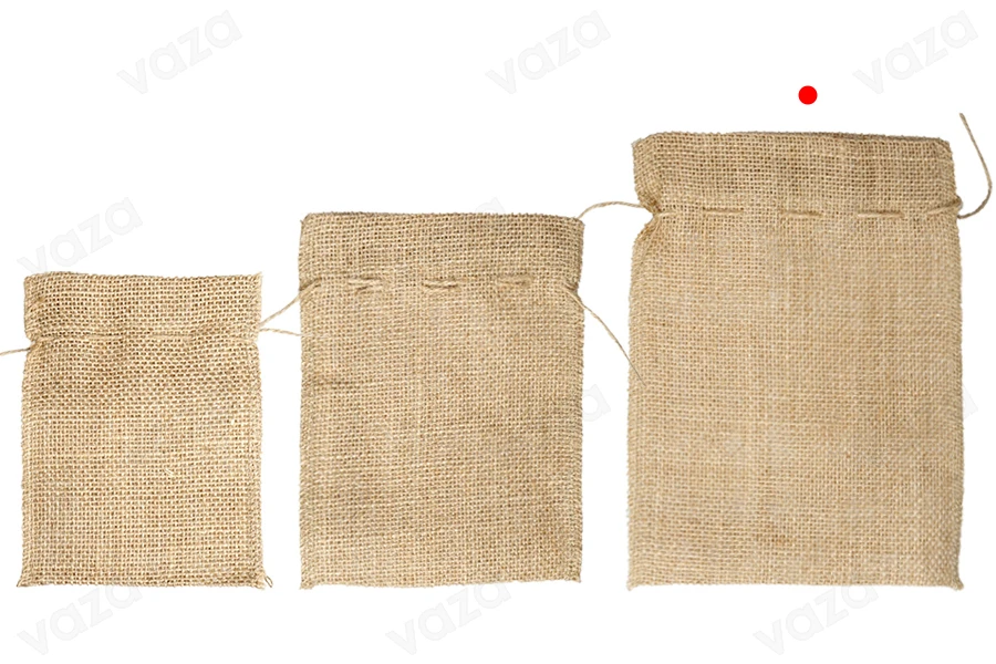 Busta in tela 130x180 mm colore naturale - 25 pz-gruppo_immagini