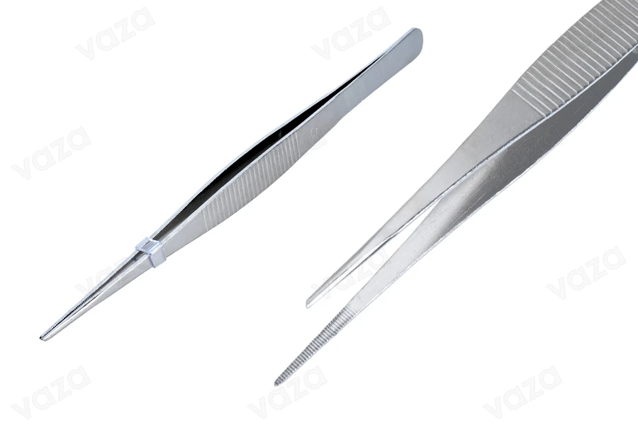 Λαβίδα - τσιμπίδα ανοξείδωτη μήκους 140 mm Λαβίδα - τσιμπίδα ανοξείδωτη μήκους 140 mm-εικόνα_προϊοντική