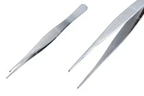 Pince à épiler en acier inoxydable de 180 mm de long Pince à épiler en acier inoxydable de 180 mm de long