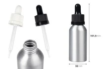 Μπουκαλάκι αλουμινίου 30 ml με σταγονόμετρο CRC - 6 τμχ Μπουκαλάκι αλουμινίου 30 ml με σταγονόμετρο CRC - 6 τμχ