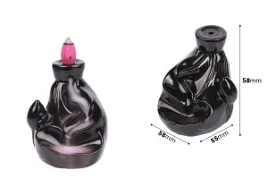 Ceramic burner 75x55x58 mm for backflow cones-2