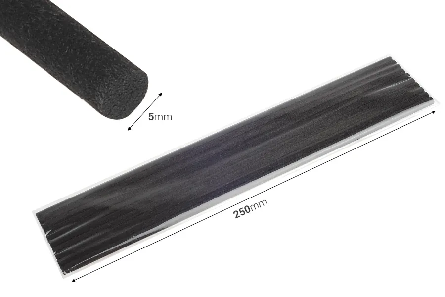 Fiber sticks 5x250 mm (soft) για αρωματικά χώρου σε ποικιλία χρωμάτων - 10 τμχ Fiber sticks 5x250 mm (soft) για αρωματικά χώρου σε ποικιλία χρωμάτων - 10 τμχ