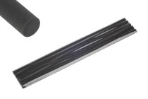 Bâton de fibre 10x300 mm (dur) pour parfums d'ambiance de couleur noire - 5 pcs Bâton de fibre 10x300 mm (dur) pour parfums d'ambiance de couleur noire - 5 pcs