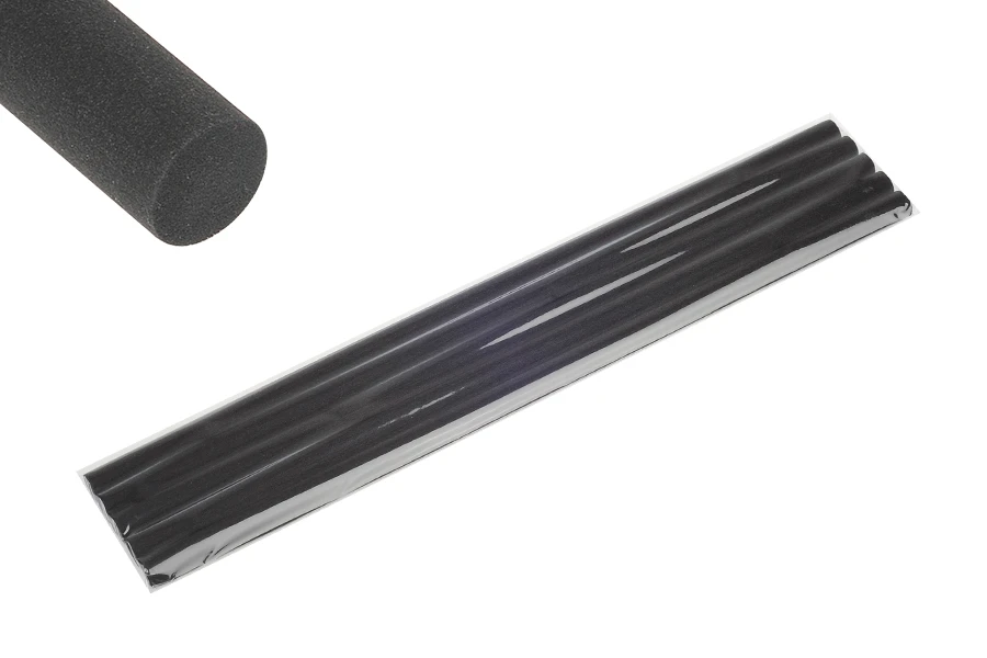 Bâton de fibre 10x300 mm (dur) pour parfums d'ambiance de couleur noire - 5 pcs Bâton de fibre 10x300 mm (dur) pour parfums d'ambiance de couleur noire - 5 pcs