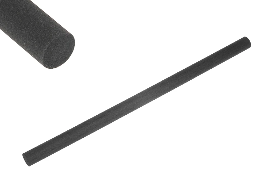 Fiber stick 15x300 mm (hard) για αρωματικά χώρου σε μαύρο χρώμα - 1 τμχ