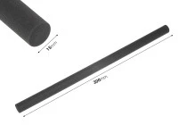 Fiber stick 15x300 mm (hard) για αρωματικά χώρου σε μαύρο χρώμα - 1 τμχ
