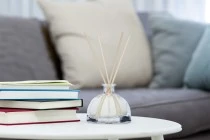 Γυάλινο μπουκάλι 300 ml διάφανο κατάλληλο για αρωματικό χώρου