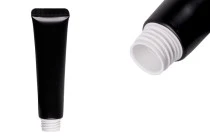 Σωληνάριο πλαστικό 15 ml (φαρδύ στόμιο) με εσωτερική επίστρωση αλουμινίου σε μαύρο ματ χρώμα - 12 τμχ Σωληνάριο πλαστικό 15 ml (φαρδύ στόμιο) με εσωτερική επίστρωση αλουμινίου σε μαύρο ματ χρώμα - 12 τμχ